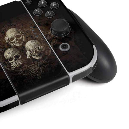 Alchemy Carta No Evil Nintendo Switch OLED (2021) Skin